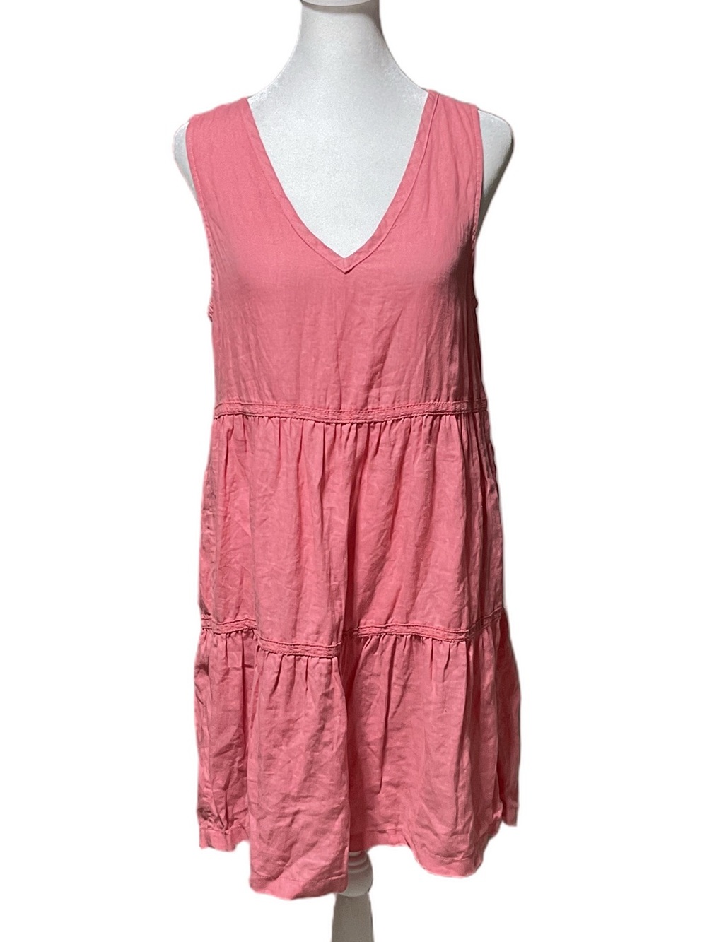 Lucky Brand Linen Mini Dress - Picture 4 of 13